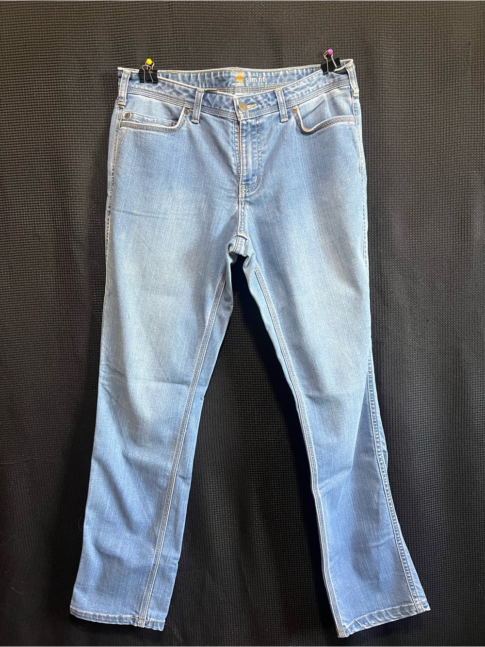 Carhartt Slim Fit Light Blue Women's Jeans